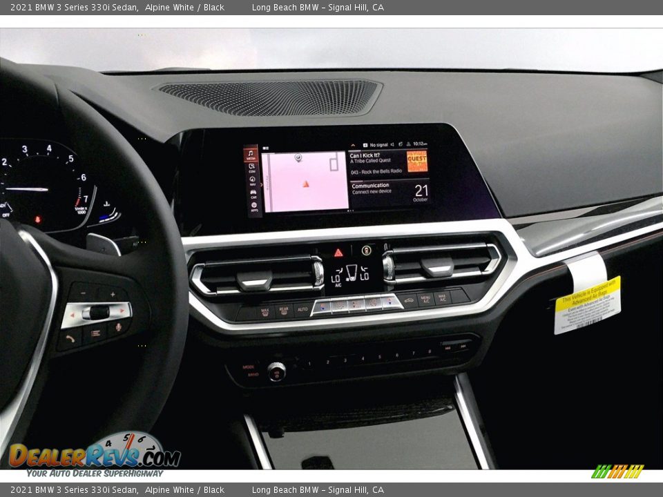 2021 BMW 3 Series 330i Sedan Alpine White / Black Photo #6