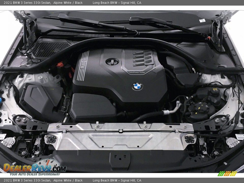 2021 BMW 3 Series 330i Sedan Alpine White / Black Photo #10