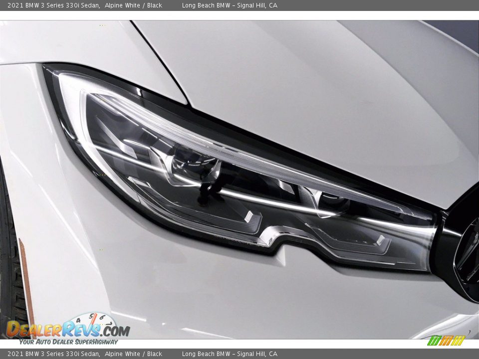 2021 BMW 3 Series 330i Sedan Alpine White / Black Photo #14