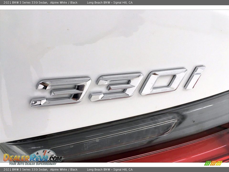 2021 BMW 3 Series 330i Sedan Alpine White / Black Photo #16