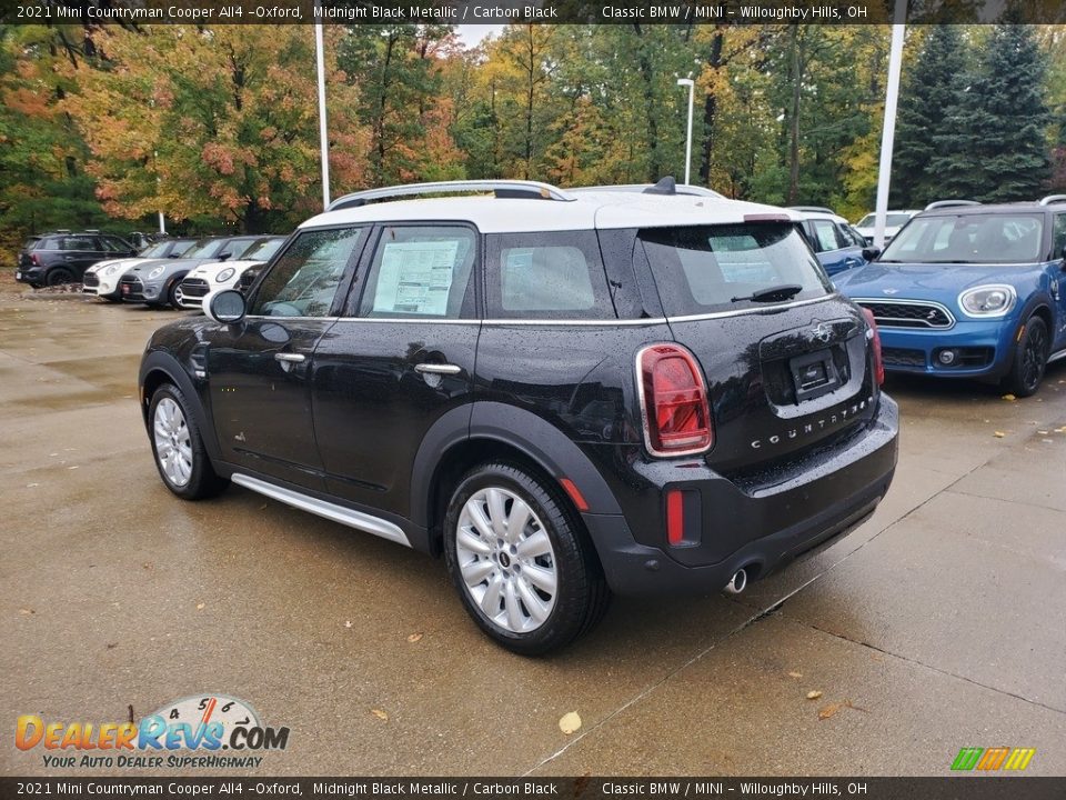 2021 Mini Countryman Cooper All4 -Oxford Midnight Black Metallic / Carbon Black Photo #2