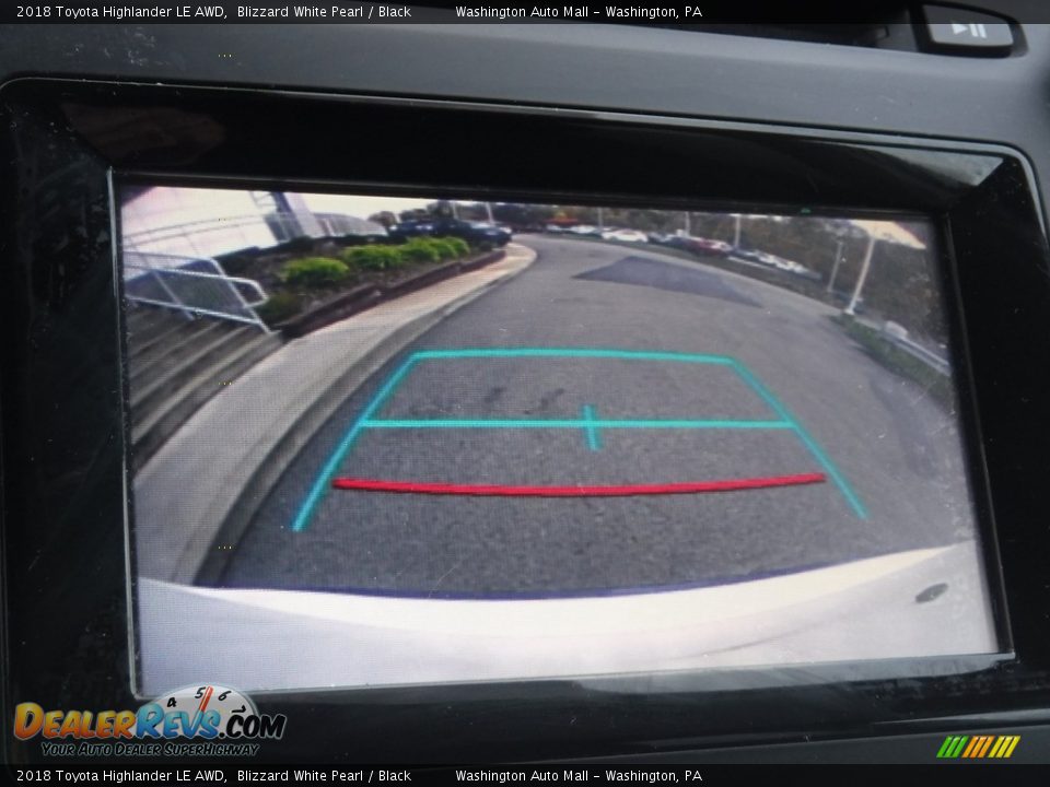 2018 Toyota Highlander LE AWD Blizzard White Pearl / Black Photo #4