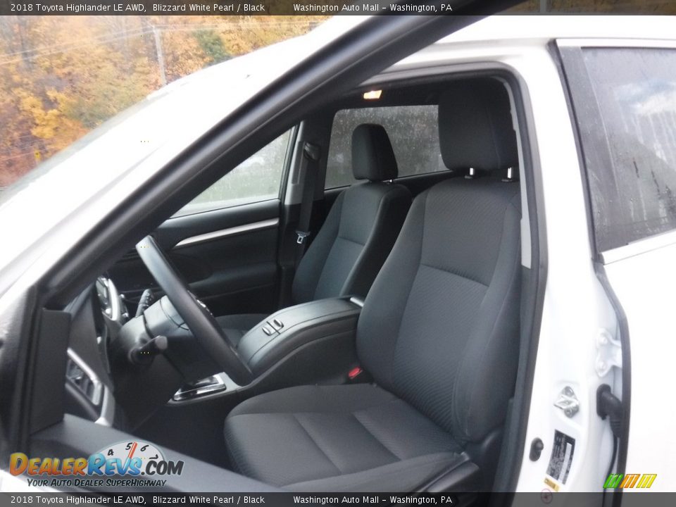 2018 Toyota Highlander LE AWD Blizzard White Pearl / Black Photo #18