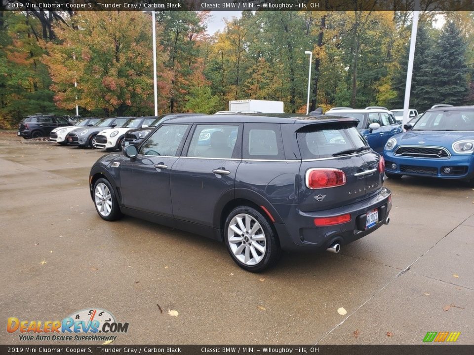 2019 Mini Clubman Cooper S Thunder Gray / Carbon Black Photo #2