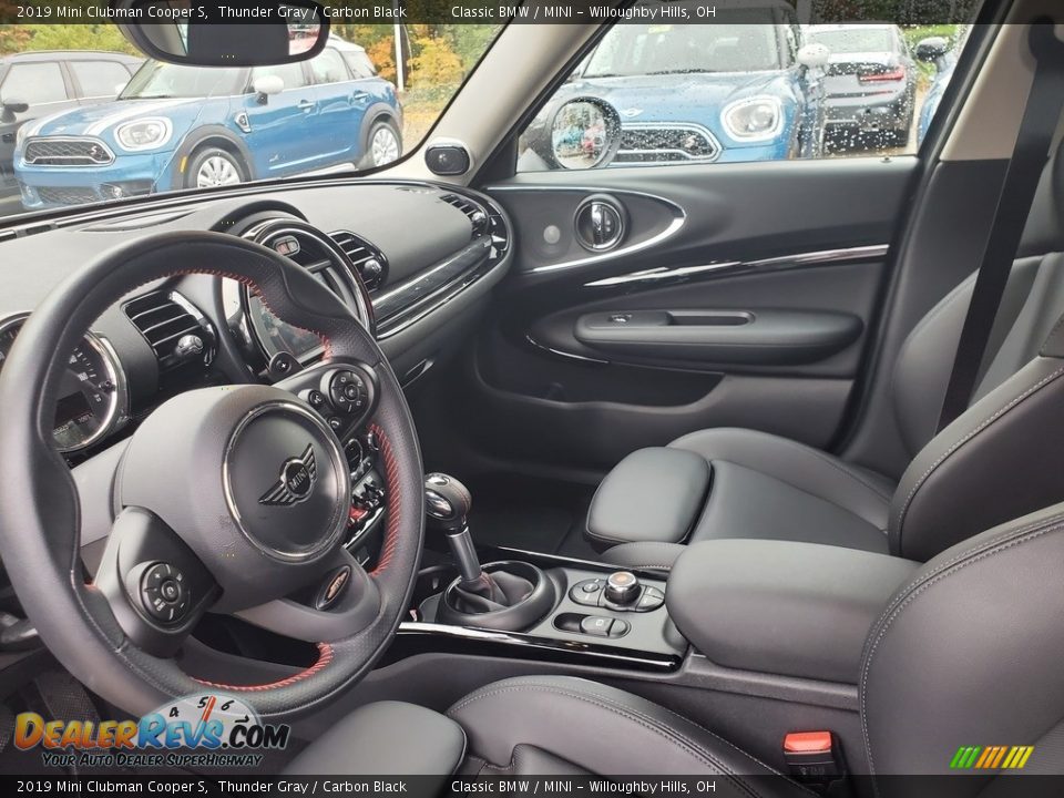 2019 Mini Clubman Cooper S Thunder Gray / Carbon Black Photo #3