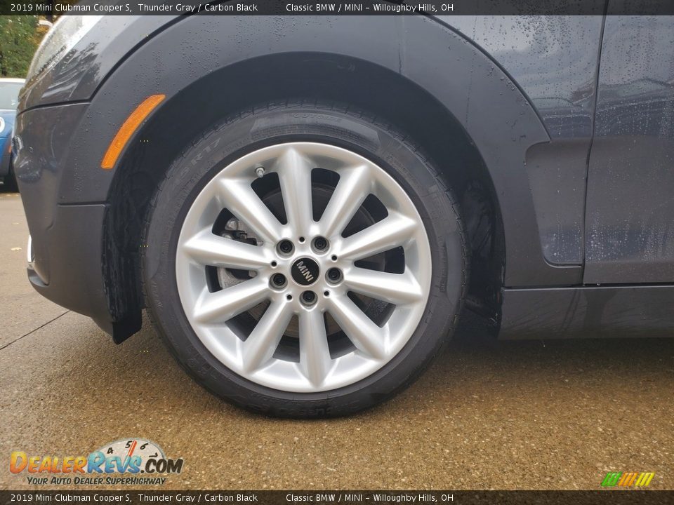 2019 Mini Clubman Cooper S Thunder Gray / Carbon Black Photo #5