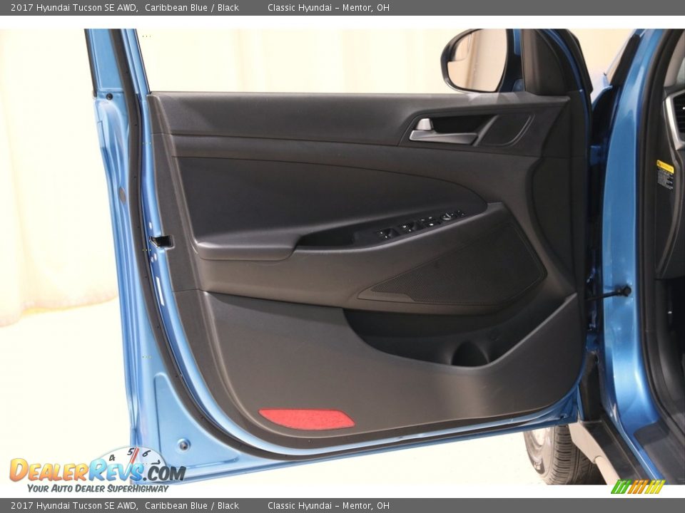 2017 Hyundai Tucson SE AWD Caribbean Blue / Black Photo #4