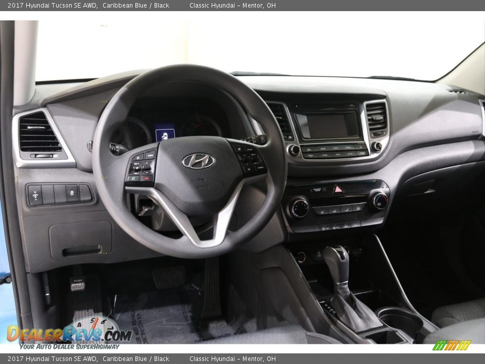 2017 Hyundai Tucson SE AWD Caribbean Blue / Black Photo #6