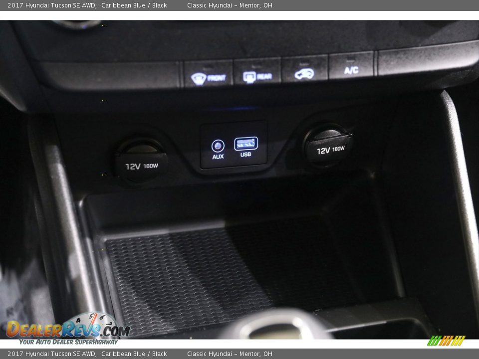 2017 Hyundai Tucson SE AWD Caribbean Blue / Black Photo #12