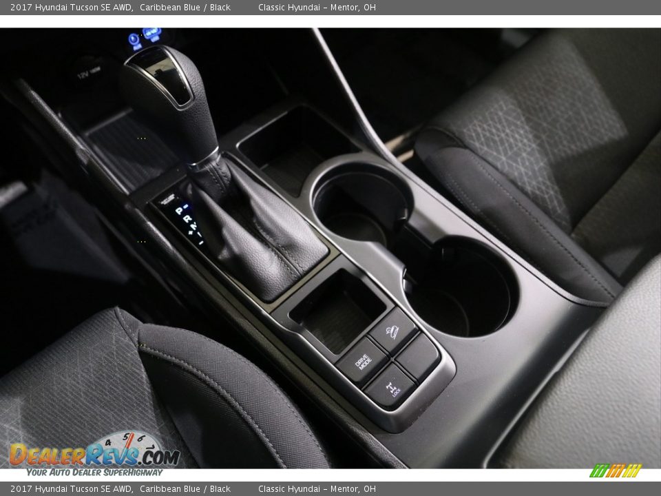 2017 Hyundai Tucson SE AWD Caribbean Blue / Black Photo #13