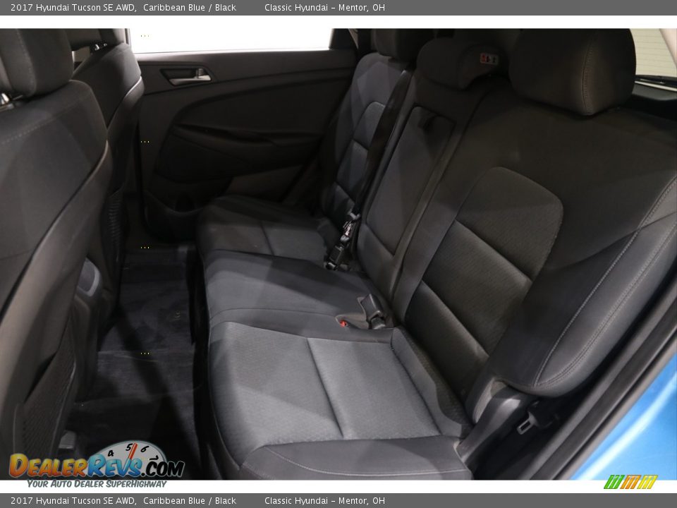 2017 Hyundai Tucson SE AWD Caribbean Blue / Black Photo #16