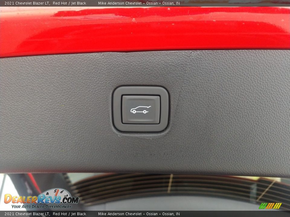 2021 Chevrolet Blazer LT Red Hot / Jet Black Photo #8