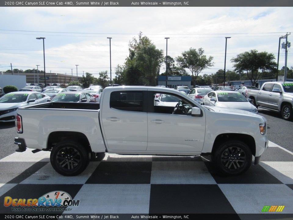 2020 GMC Canyon SLE Crew Cab 4WD Summit White / Jet Black Photo #3
