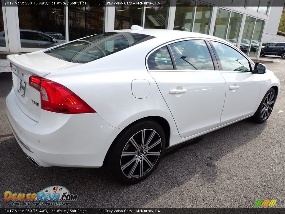 Ice White 2017 Volvo S60 T5 AWD Photo #3