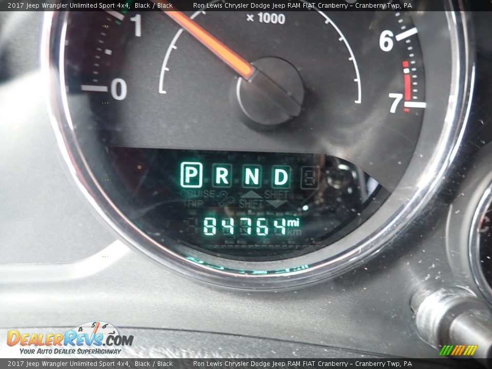2017 Jeep Wrangler Unlimited Sport 4x4 Black / Black Photo #20