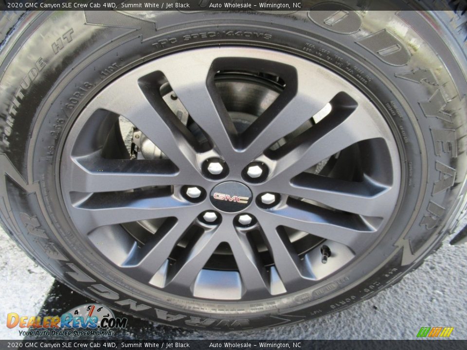 2020 GMC Canyon SLE Crew Cab 4WD Summit White / Jet Black Photo #7