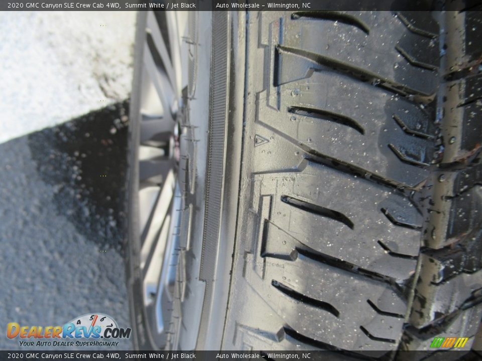 2020 GMC Canyon SLE Crew Cab 4WD Summit White / Jet Black Photo #8