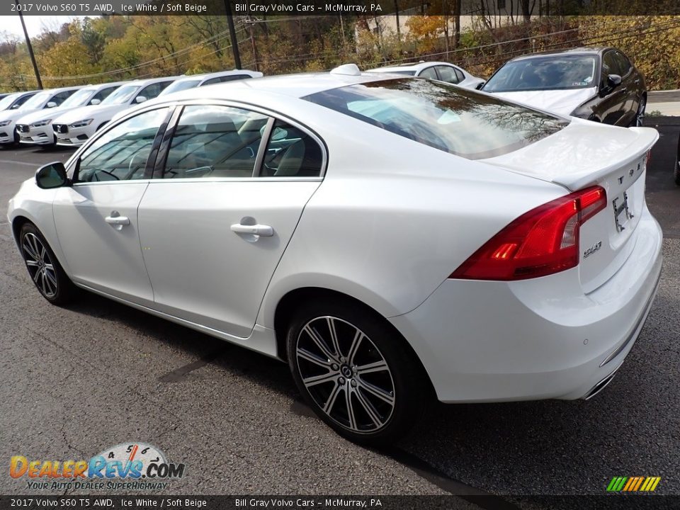 Ice White 2017 Volvo S60 T5 AWD Photo #6