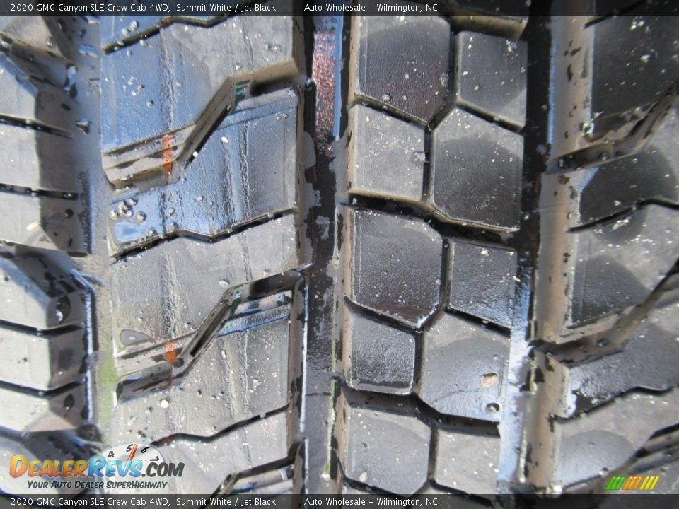 2020 GMC Canyon SLE Crew Cab 4WD Summit White / Jet Black Photo #9