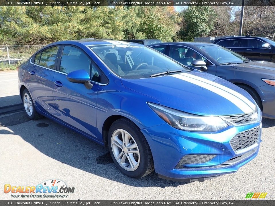 2018 Chevrolet Cruze LT Kinetic Blue Metallic / Jet Black Photo #2