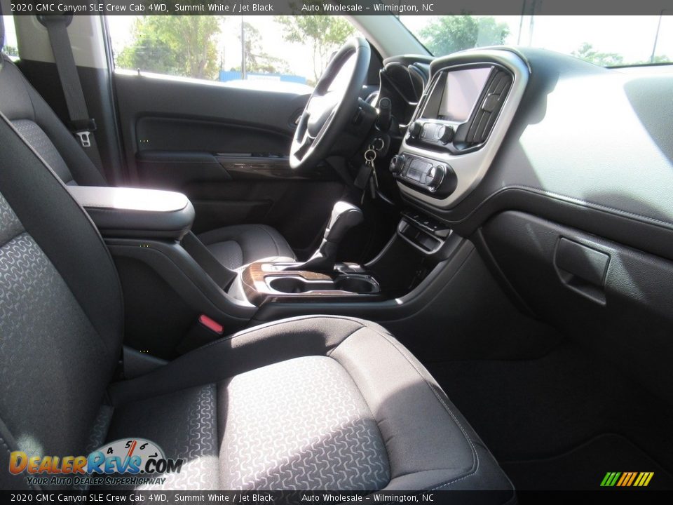 2020 GMC Canyon SLE Crew Cab 4WD Summit White / Jet Black Photo #12