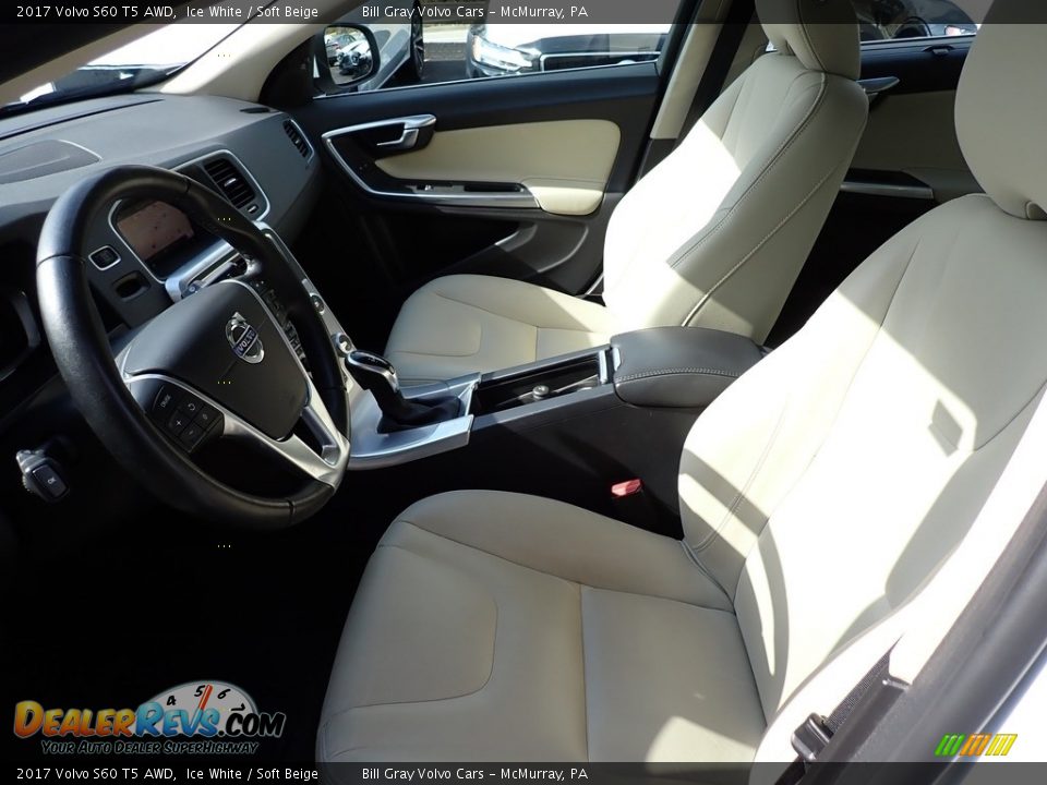 Front Seat of 2017 Volvo S60 T5 AWD Photo #11