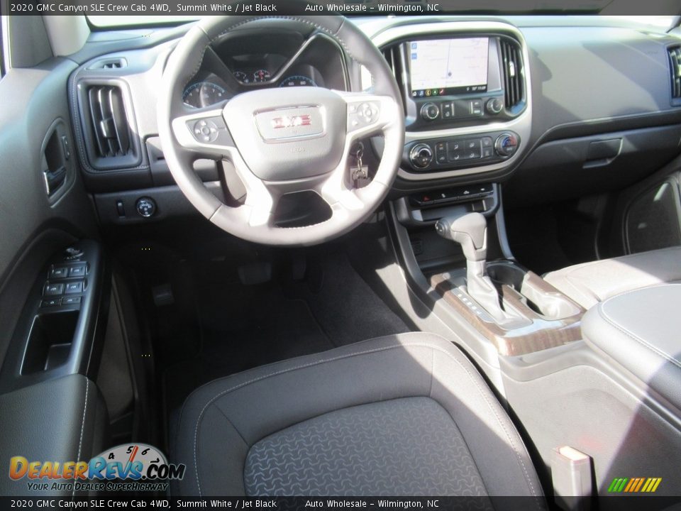 2020 GMC Canyon SLE Crew Cab 4WD Summit White / Jet Black Photo #14