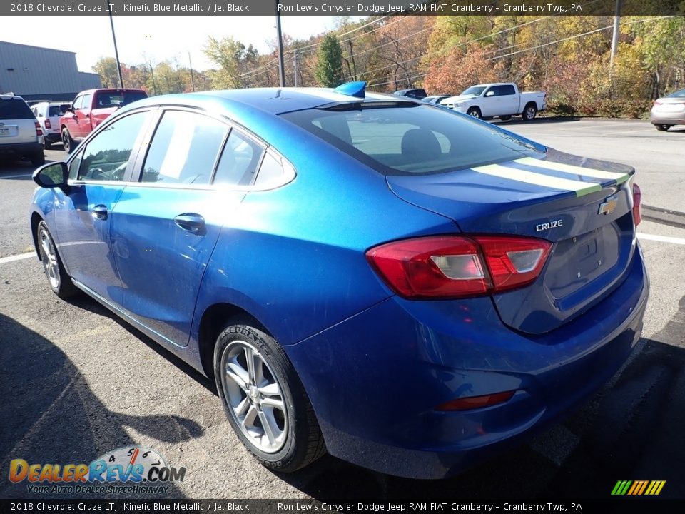 2018 Chevrolet Cruze LT Kinetic Blue Metallic / Jet Black Photo #4