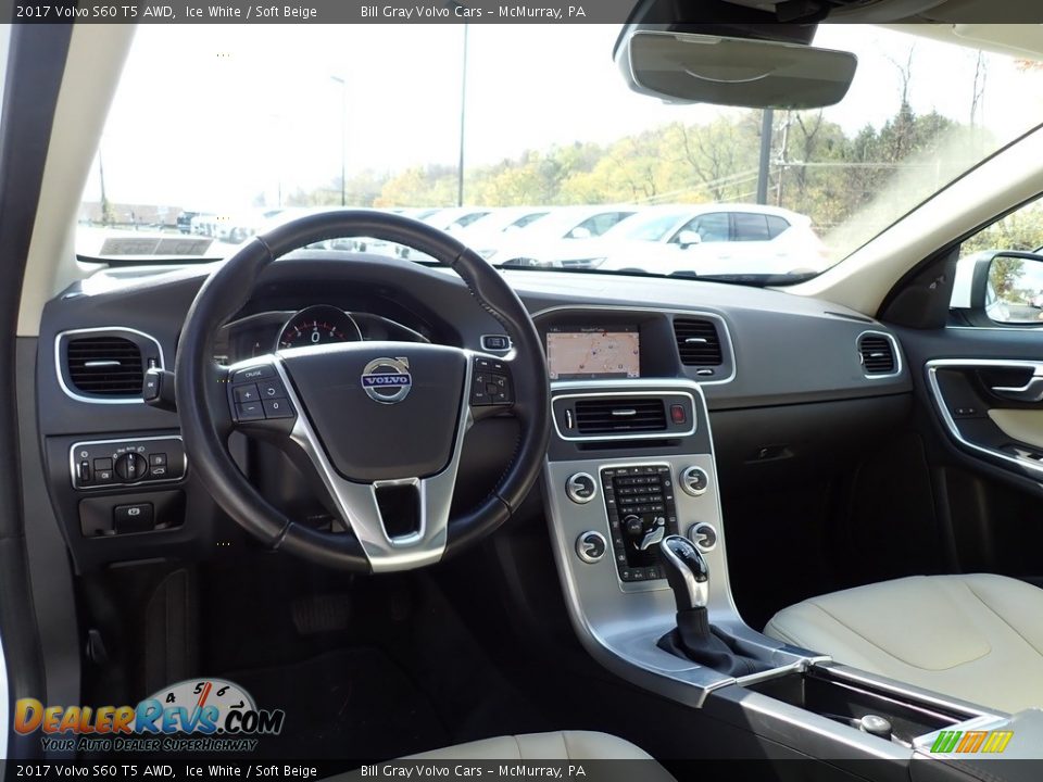 Dashboard of 2017 Volvo S60 T5 AWD Photo #13