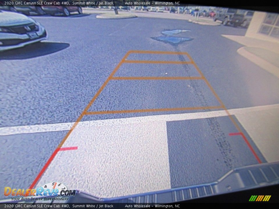 2020 GMC Canyon SLE Crew Cab 4WD Summit White / Jet Black Photo #18