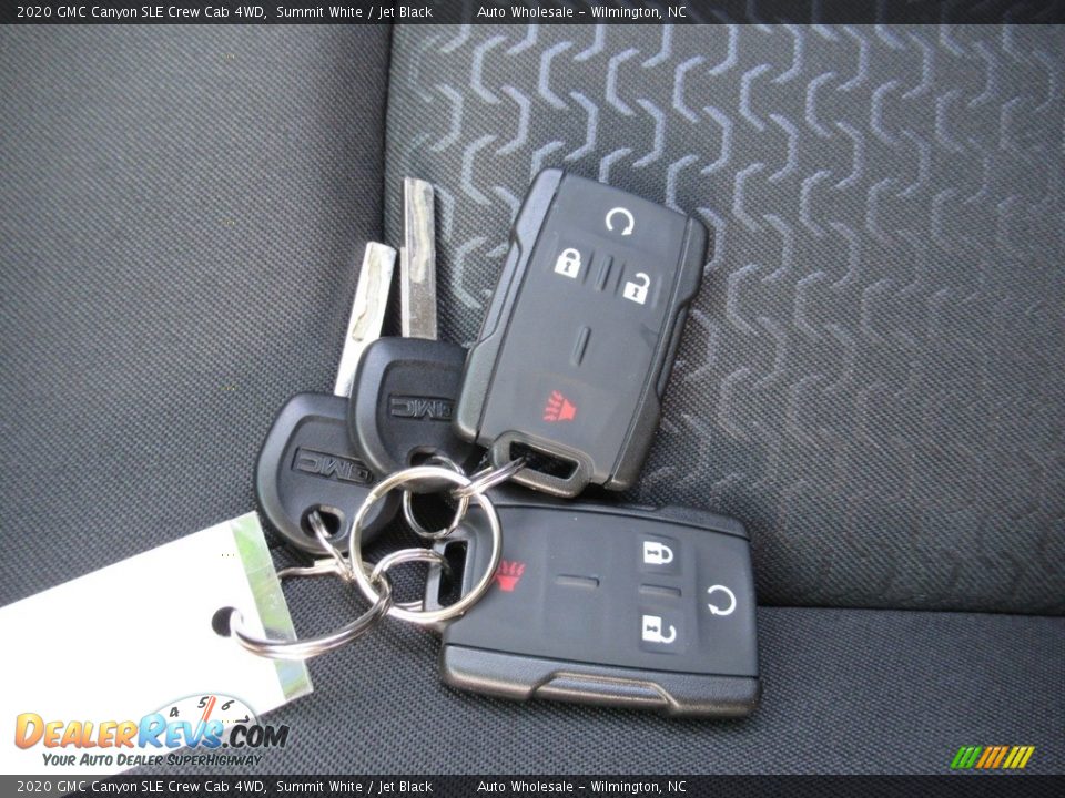 2020 GMC Canyon SLE Crew Cab 4WD Summit White / Jet Black Photo #20