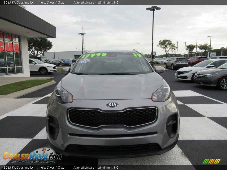 2019 Kia Sportage LX Mineral Silver / Gray Photo #2