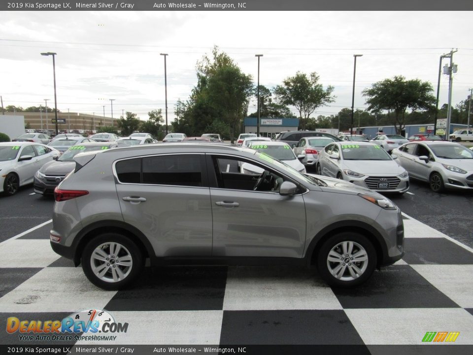 2019 Kia Sportage LX Mineral Silver / Gray Photo #3