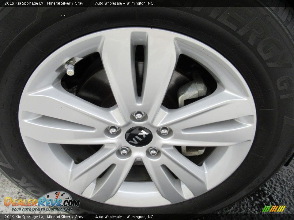 2019 Kia Sportage LX Mineral Silver / Gray Photo #7