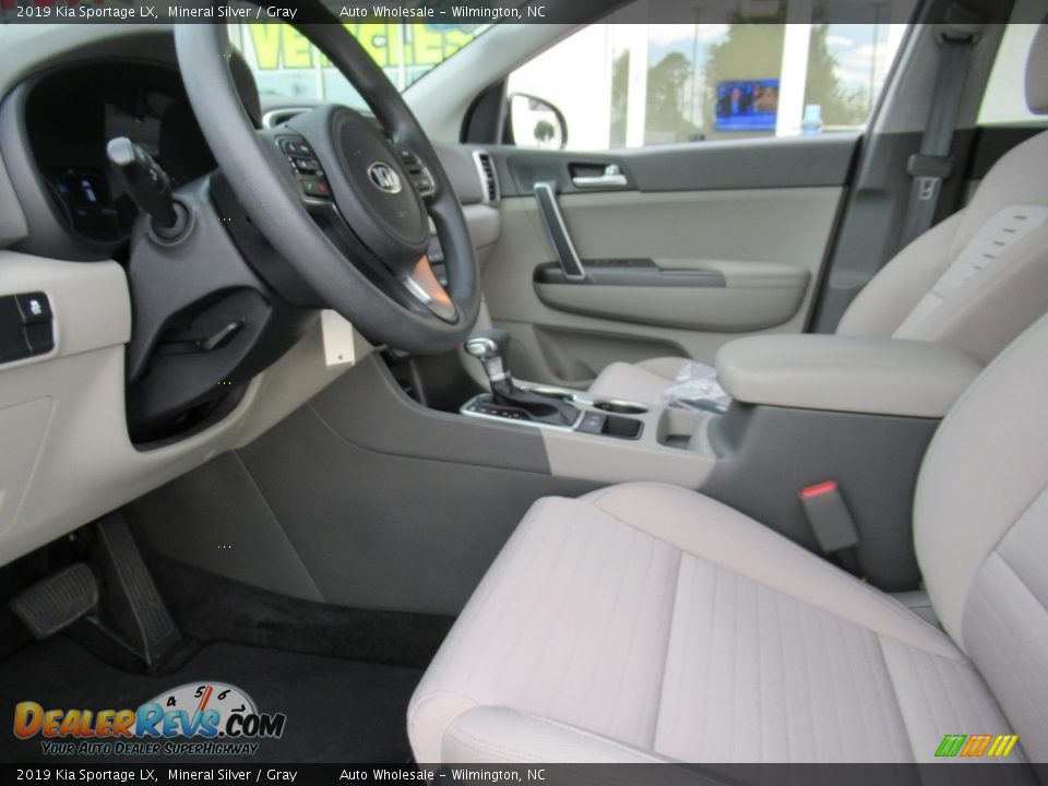 2019 Kia Sportage LX Mineral Silver / Gray Photo #11