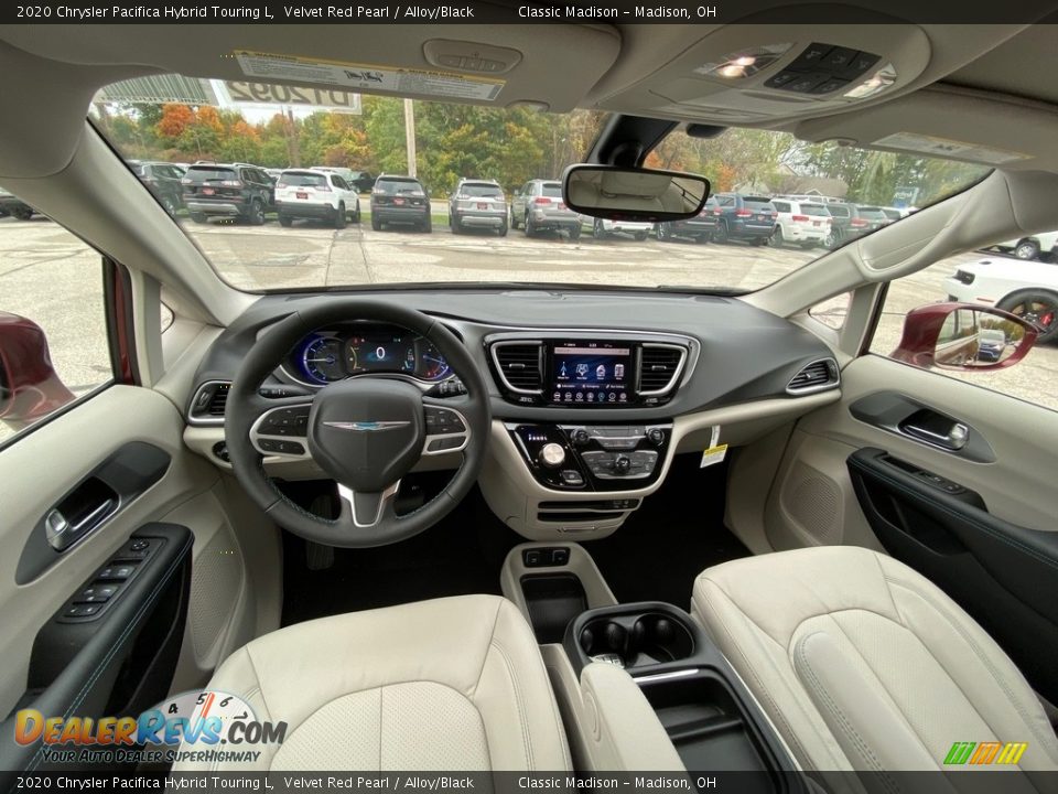 Alloy/Black Interior - 2020 Chrysler Pacifica Hybrid Touring L Photo #6