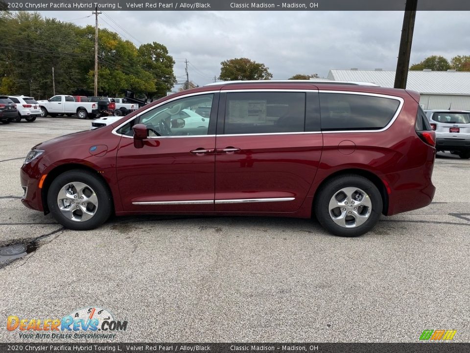 Velvet Red Pearl 2020 Chrysler Pacifica Hybrid Touring L Photo #9