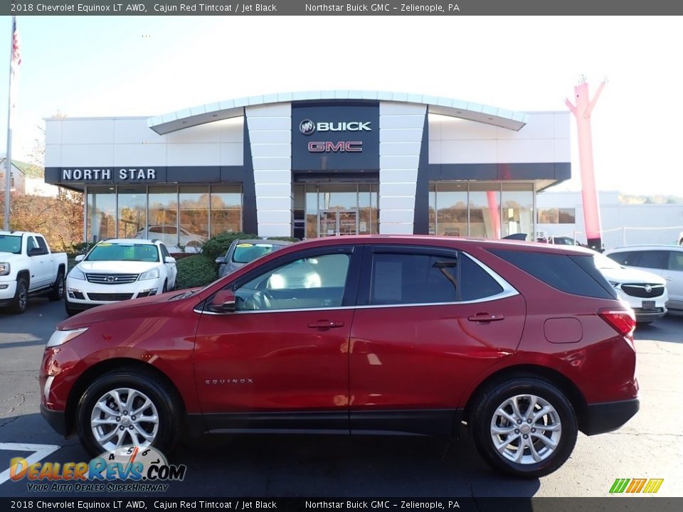 2018 Chevrolet Equinox LT AWD Cajun Red Tintcoat / Jet Black Photo #1