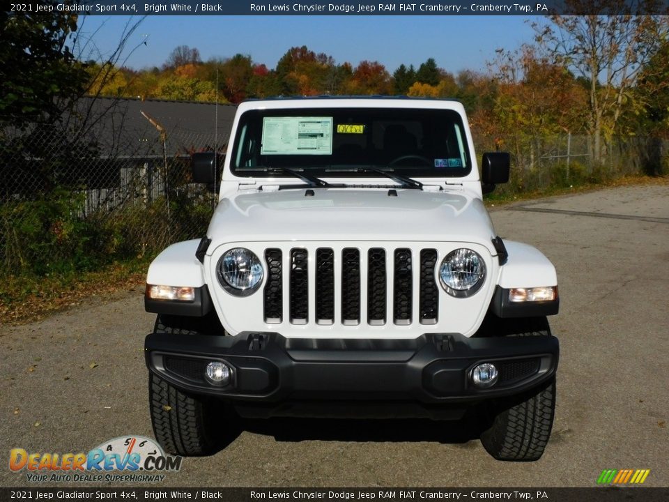 2021 Jeep Gladiator Sport 4x4 Bright White / Black Photo #2