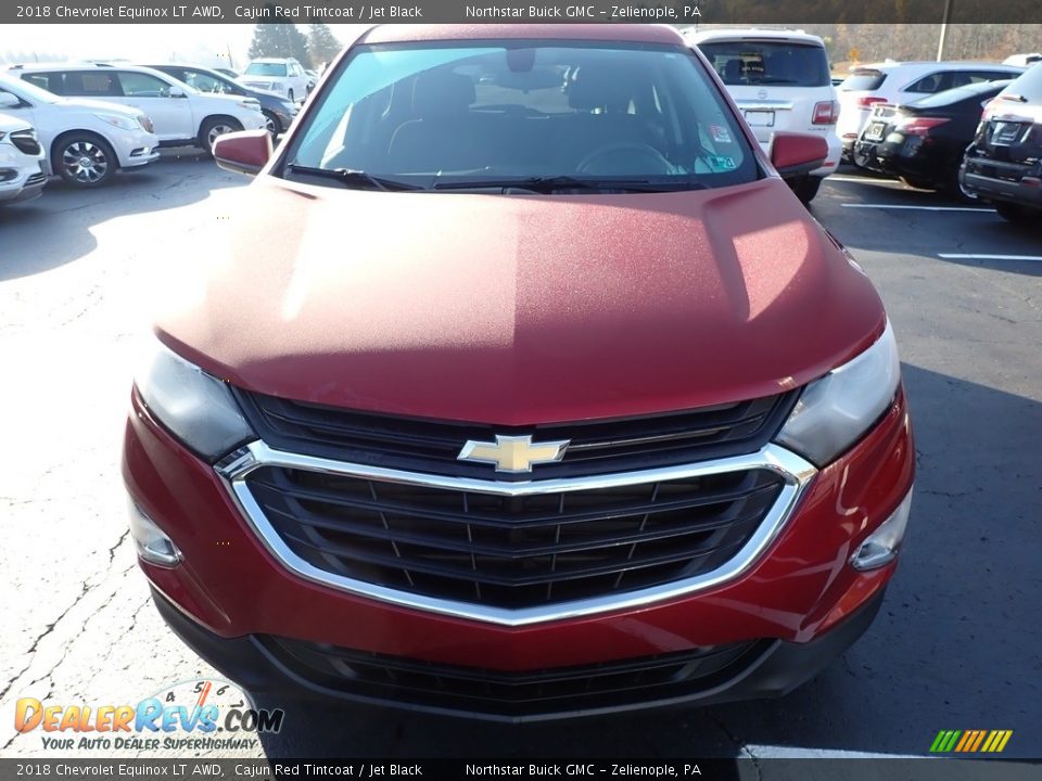 2018 Chevrolet Equinox LT AWD Cajun Red Tintcoat / Jet Black Photo #3