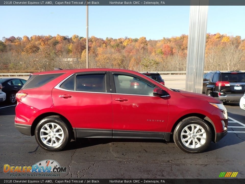 2018 Chevrolet Equinox LT AWD Cajun Red Tintcoat / Jet Black Photo #5