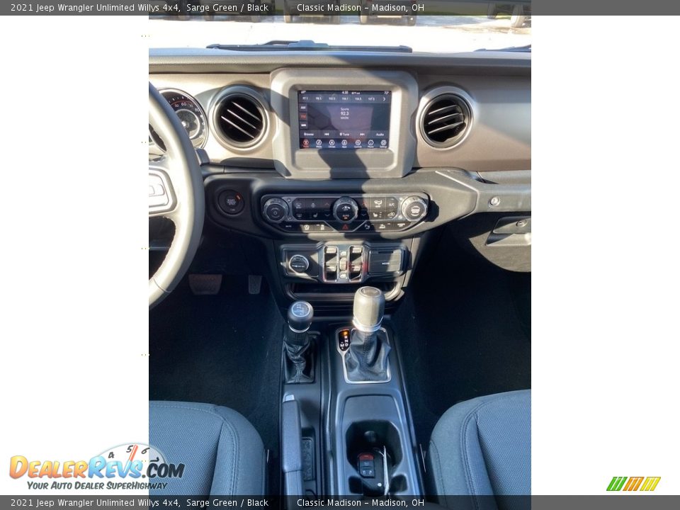 2021 Jeep Wrangler Unlimited Willys 4x4 Sarge Green / Black Photo #7
