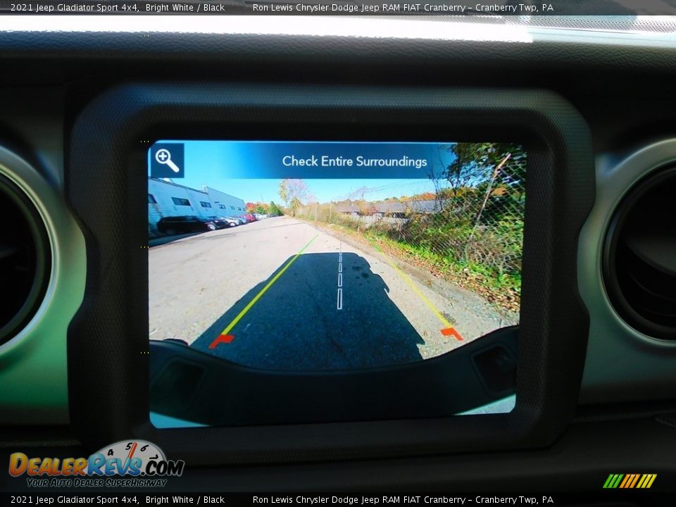 2021 Jeep Gladiator Sport 4x4 Bright White / Black Photo #17