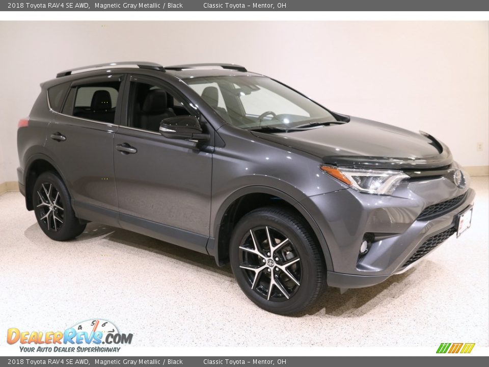 2018 Toyota RAV4 SE AWD Magnetic Gray Metallic / Black Photo #1