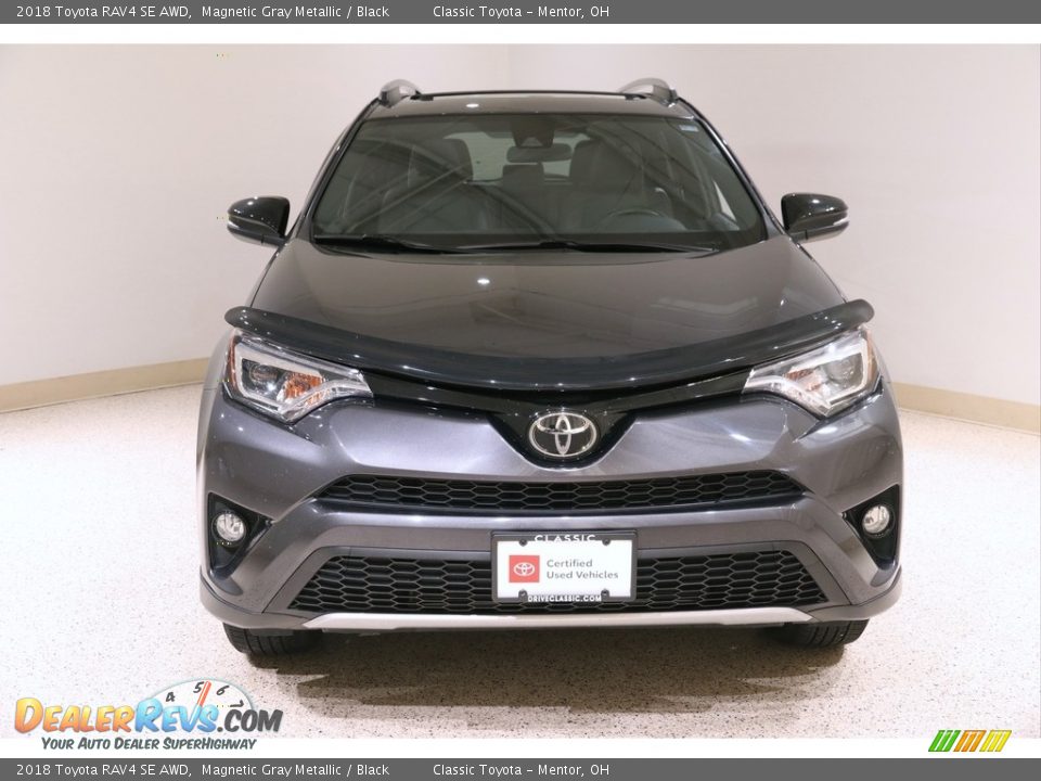 2018 Toyota RAV4 SE AWD Magnetic Gray Metallic / Black Photo #2