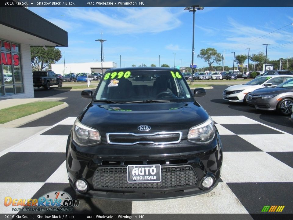 2016 Kia Soul + Shadow Black / Black Photo #2