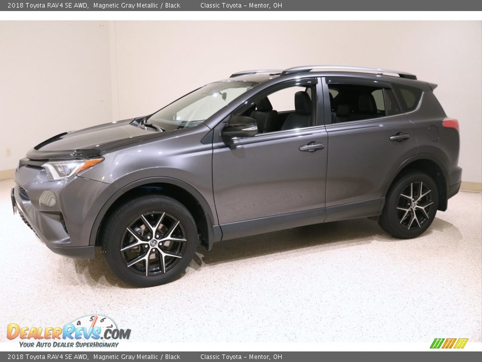 2018 Toyota RAV4 SE AWD Magnetic Gray Metallic / Black Photo #3