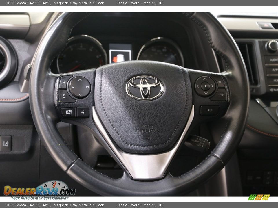 2018 Toyota RAV4 SE AWD Magnetic Gray Metallic / Black Photo #6
