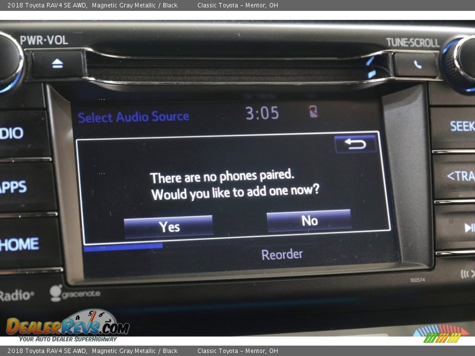 2018 Toyota RAV4 SE AWD Magnetic Gray Metallic / Black Photo #10