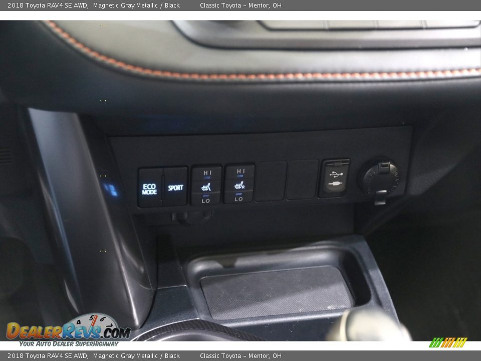 2018 Toyota RAV4 SE AWD Magnetic Gray Metallic / Black Photo #11